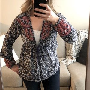 Athleta boho top medium